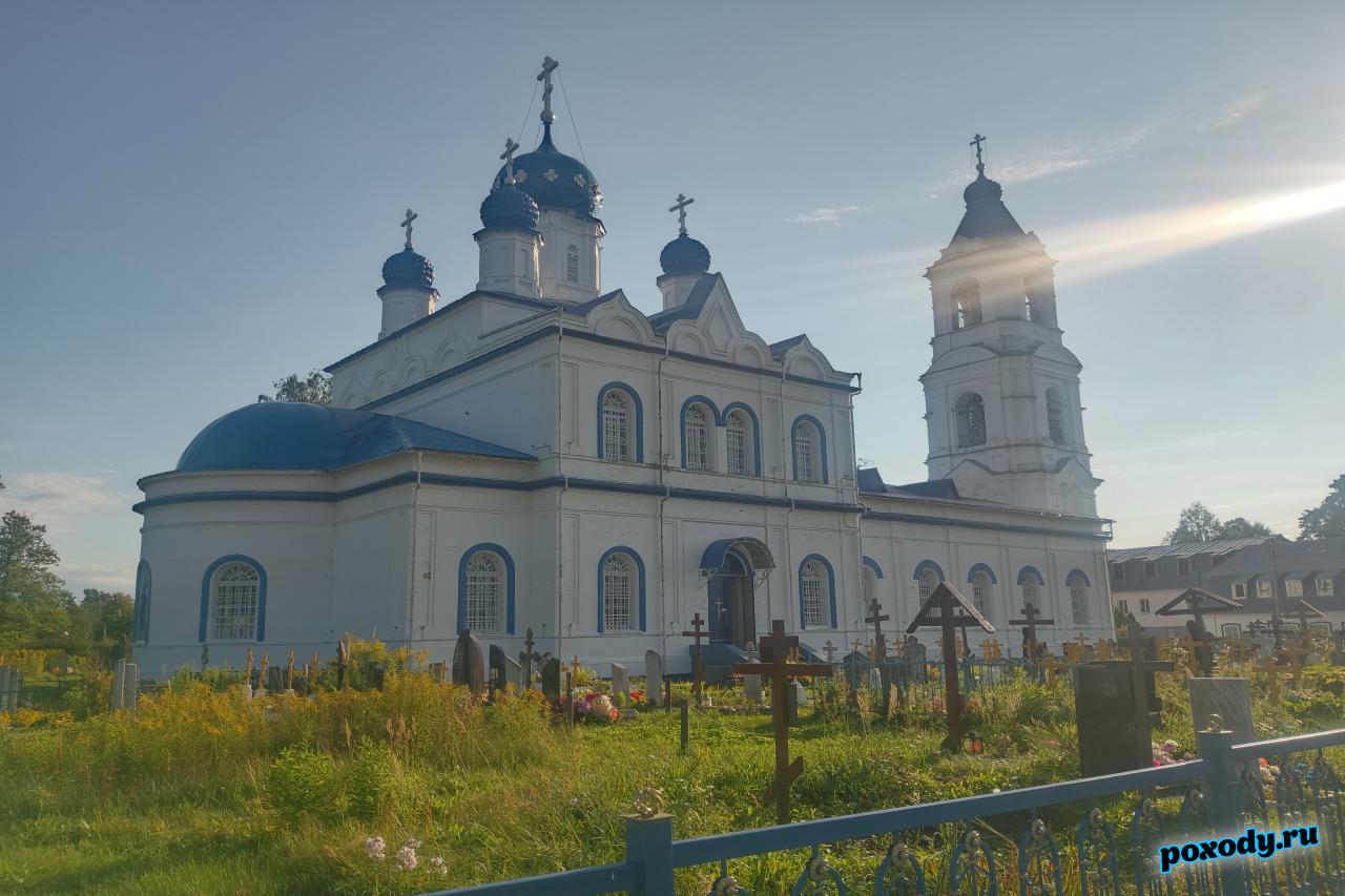 Церковь монастыря в селе Спас-Купалище