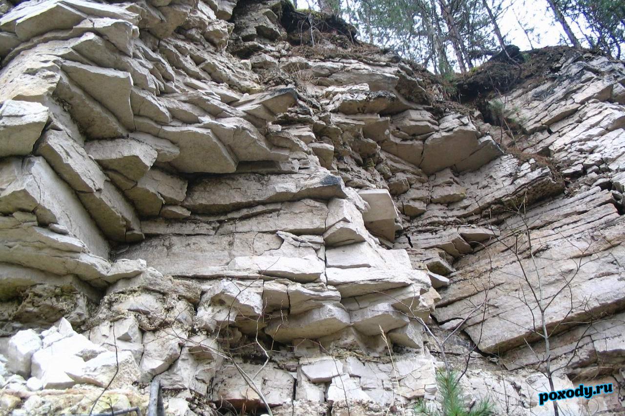 Известняк на Дюкинском карьере