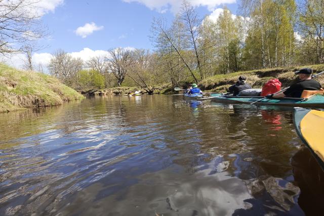 Поход на байдарке во Владимирской области по низовьям реки Судогда