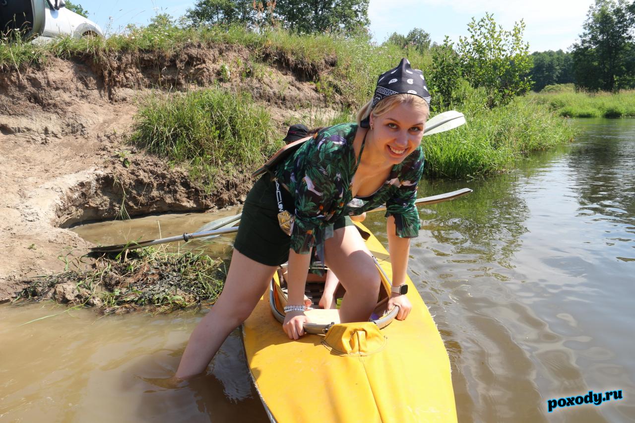 Сплав на байдарках с размещением в глэмпинге