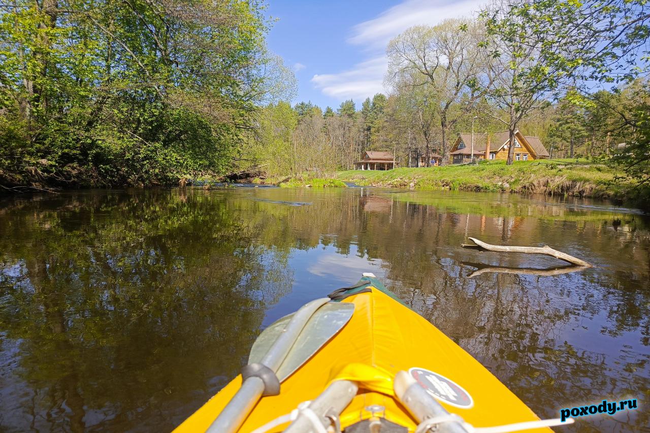 Сплав на байдарке по рекам Владимиркой области