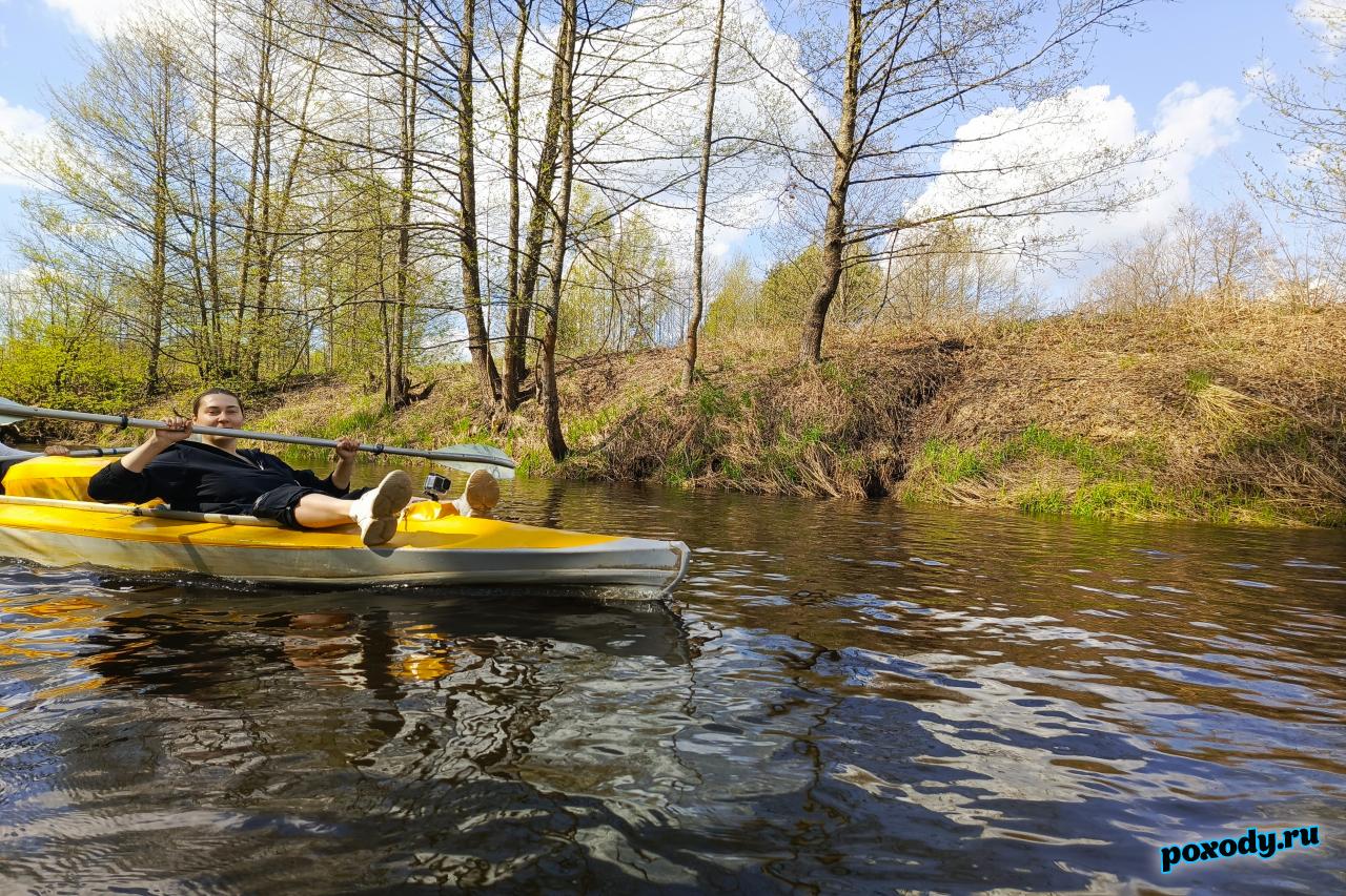 Сплав по реке Судогда 1 мая