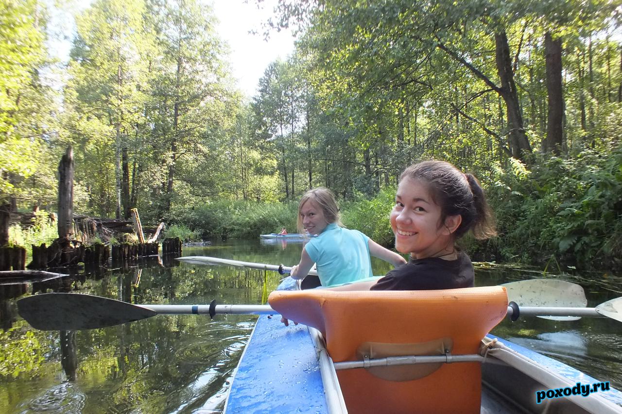 Сплав на байдарке из Владимира по реке Судогда