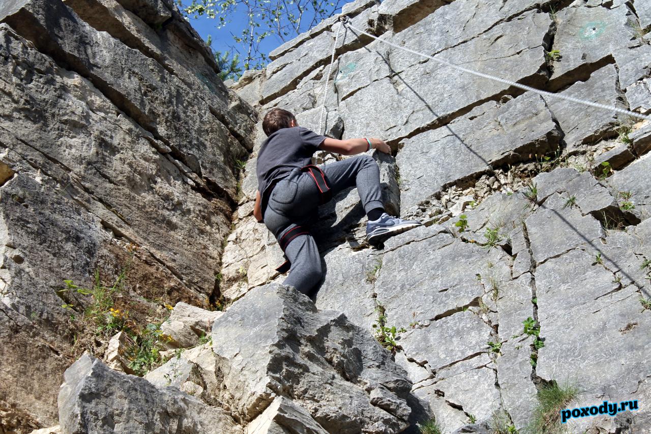 Выпускной на Дюкинских карьерах со скалолазаньем